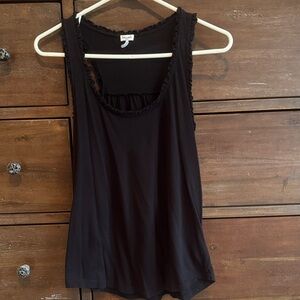 Black Sleeveless Top